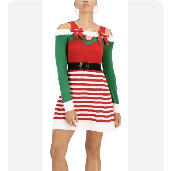 strapless open back dress Christmas Elf Girls' Sleeveless Sundress – Wrong Lever Clothing